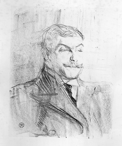 Lucien Guitry by Henri de Toulouse Lautrec